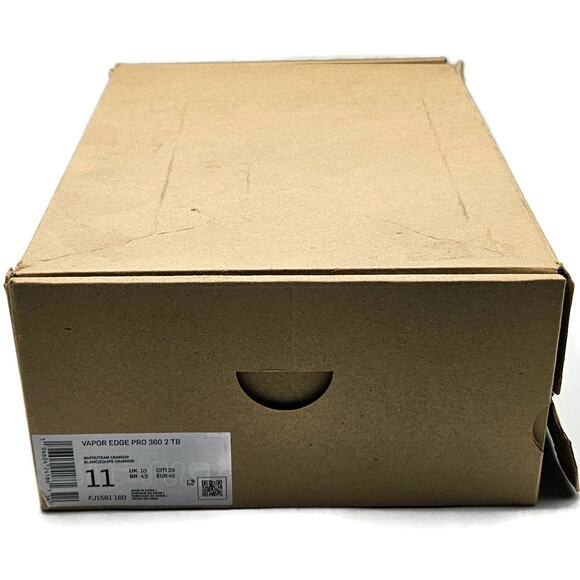 Nike Vapor Edge Pro 360 2 TB Cleats White Team Crimson Mens Size 11 NWB - Picture 15 of 16